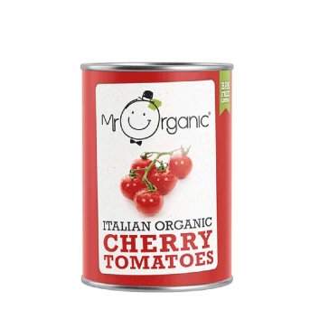 Mr Organic, Organic Italian Cherry Tomatoes, 12x400g