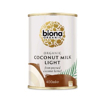 Light Coconut Milk, Organic, 6x400ml