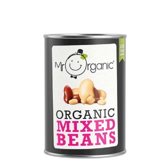 Mr Organic, Organic Mixed Beans, 12x400g