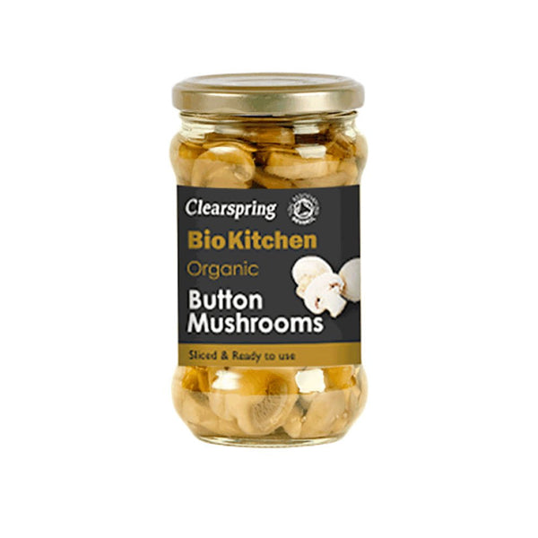 Button Mushrooms, Organic, 6x280g