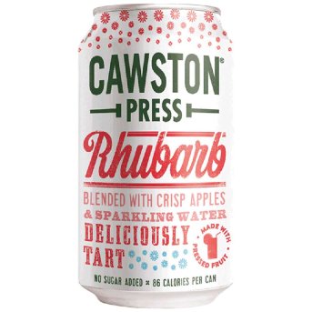 Cawstons Sparkling Rhubarb, 24x330ml