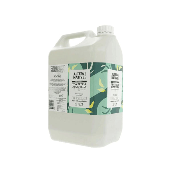 Tea Tree & Aloe Vera Shampoo, Alter/native, 5L