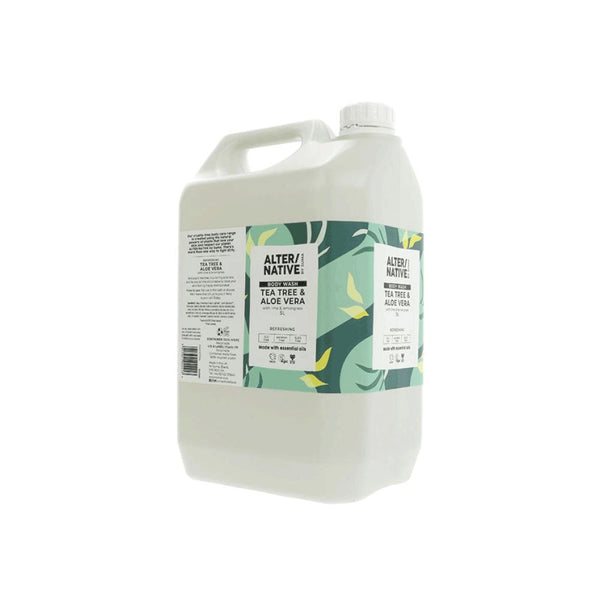 Tea Tree & Aloe Vera Body Wash, Alter/native, 5L