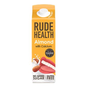 Almond Drink With Rice, Organic, Rude Health 6x1L