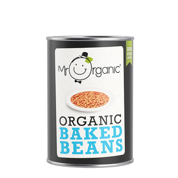 Mr Organic, Organic Baked Beans, 12x400g